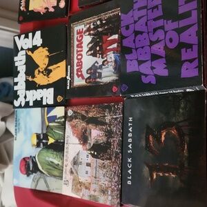 Black Sabbath CD collection 9 Cds total.